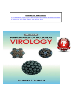 Virology Test Bank: Acheson's Fundamentals, 2nd Ed.