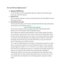 DJI Drones for Land Surveying & Asset Digitization
