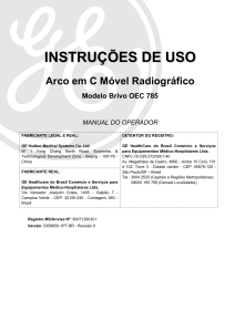 1. Instruções de Uso  AcessóriosPartes Brivo OEC 5358650-1PT-BR - Rev 9