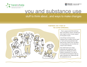 Understanding Your Relationship with Substance Use