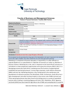 IsiNtu & Marketing: Translanguaging Research Proposal