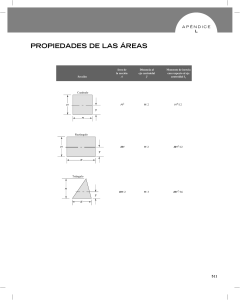 Propiedades de &Aacute;reas y S&oacute;lidos: Referencia Geom&eacute;trica