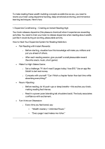 Dopamine Hacking for Reading Addiction: Wealth Mastery