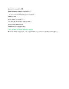 Meta Ads Research Questions: Digital Marketing