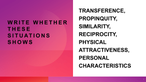 Understanding Attraction & Love: Psychology & Communication Skills