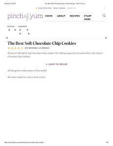The Best Soft Chocolate Chip Cookies Recipe - Pinch of Yum