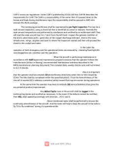 Aviation Airworthiness Regulations & Aircraft Maintenance Guide