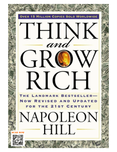Think and Grow Rich: Napoleon Hill's Success Principles