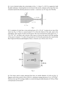 Fluid Mechanics Problems with Solutions