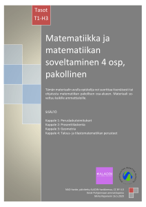 Matemaatika ja rakenduste kursuse materjal
