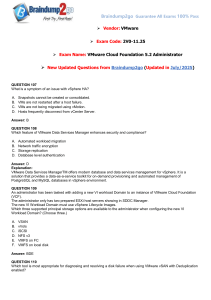 VMware 2V0-11.25 Exam Questions | Cloud Foundation 5.2