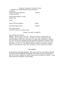 La Apuesta: Guion de obra navide&ntilde;a de Hugo R. G&oacute;mez