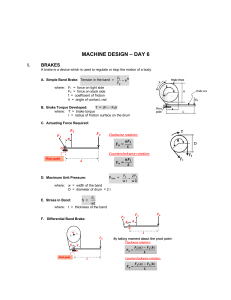 Machine Design: Brakes, Clutches, Wire Ropes, Joints