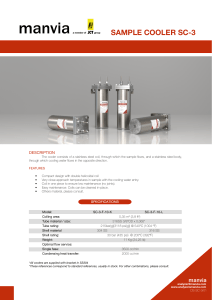 SAMPLE COOLER SC-3 Datasheet: Specs & Features