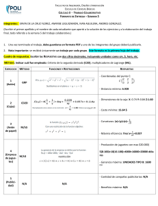 C&aacute;lculo 3 - Trabajo Colaborativo Semana 5