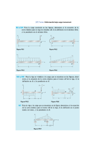 Tarea: Deformación bajo carga transversal