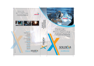 Manual de Soldadura y Catálogo de Productos - Soldexa