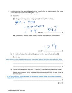 Physics Exam Paper: Energy, Power, and Mechanics