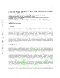 Stock & Market Risk: Cross-Correlation Asymmetries