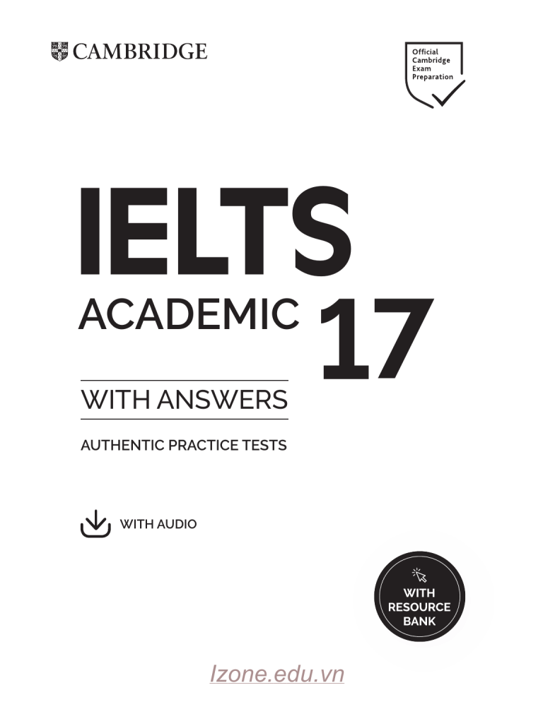 IELTS Academic Practice Test 7: Authentic Exam Papers