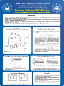 High-Efficiency Buck Converter Design & Verification