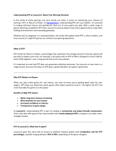 Understanding RTP at Luxury111: Boost Your Wins