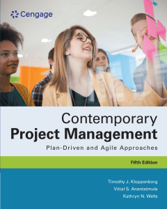 Contemporary Project Management: Agile & Plan-Driven Approaches