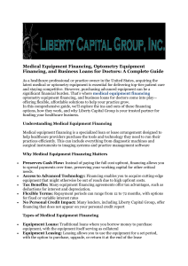 Medical Equipment Financing: Loans for Doctors | Liberty Capital