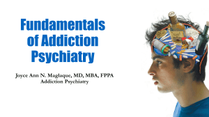 Addiction Psychiatry Fundamentals: DSM-5 & Treatment Overview