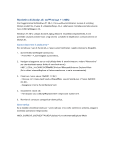 Ripristino JScript.dll su Windows 11 24H2: Guida al Registro