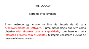 Vis&atilde;o Geral da Metodologia &Aacute;gil de Programa&ccedil;&atilde;o Extrema (XP)