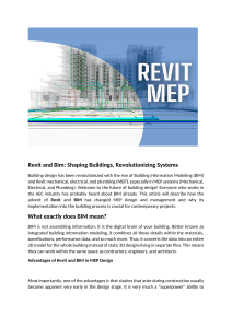 Revit MEP & BIM: Revolutionizing Building Design