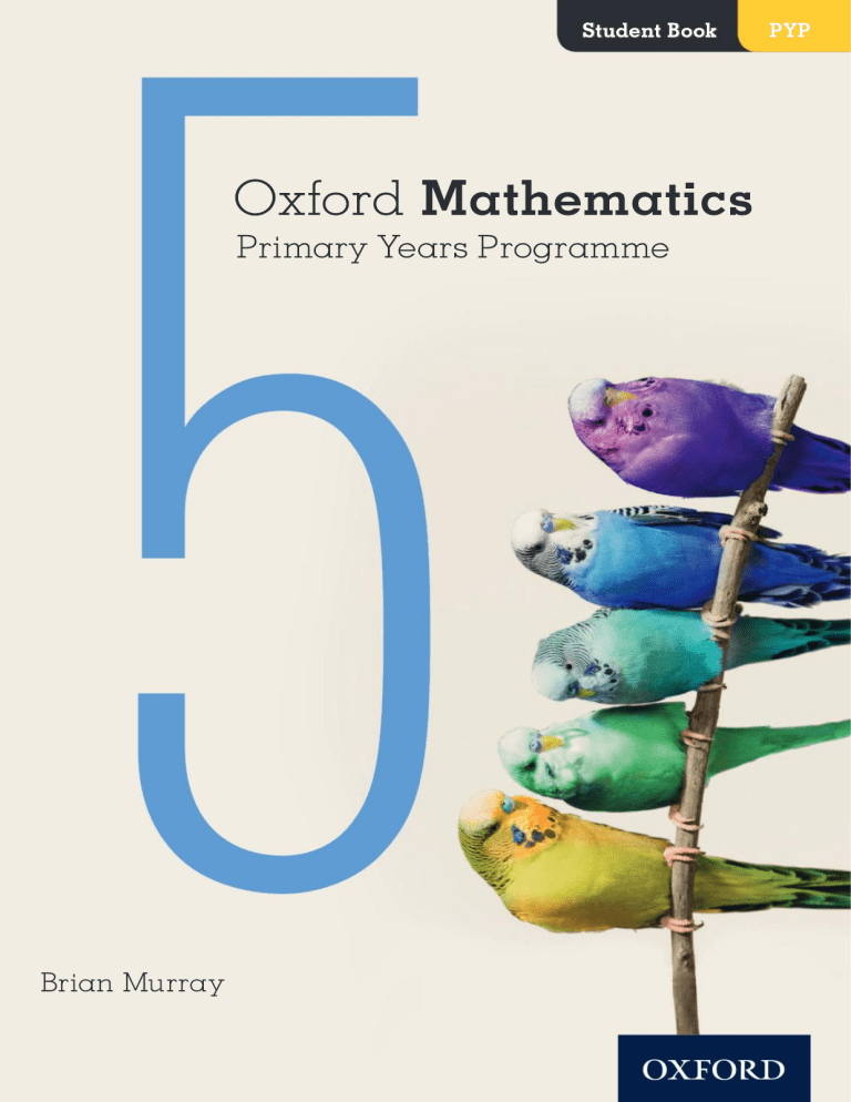 Mathematics PYP 5 - Brian Murray - Oxford-164页