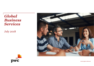 Global Business Services (GBS) Overview | PwC
