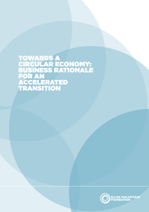 Circular Economy: Business Rationale for Transition