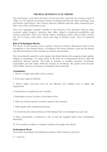 Real Business Cycle Theory: An Overview