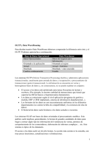 OLTP vs Data Warehousing: Gu&iacute;a de Integraci&oacute;n SSIS