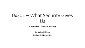 Computer Security Principles: Confidentiality, Integrity, Availability