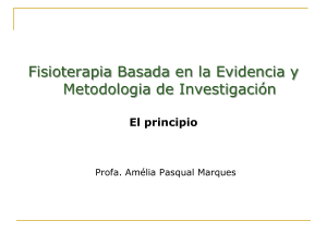 Fisioterapia Basada en la Evidencia y Metodolog&iacute;a