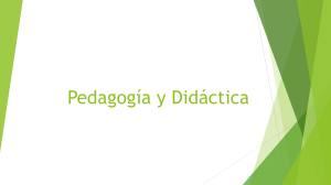 Pedagogía y Didáctica