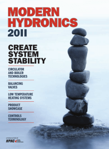 Modern Hydronics: System Stability & Heating Technologies
