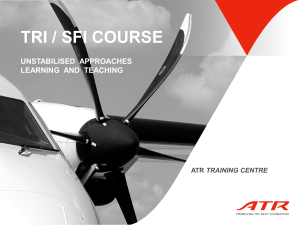 Unstabilized Approaches: Training & Procedures | Aviation Safety