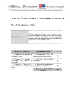 M&oacute;dulo Curricular de Hormig&oacute;n Armado