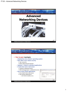 Advanced Networking Devices: VPNs, VLANs, Load Balancing