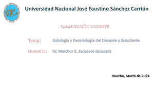 Axiología y Deontología en la Educación: Valores y Ética