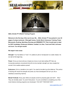 SEAL Grinder PT 6-Month Training Program