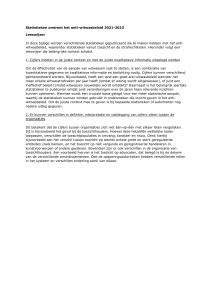 Statistieken Anti-Witwasbeleid Rapport 2021-2023