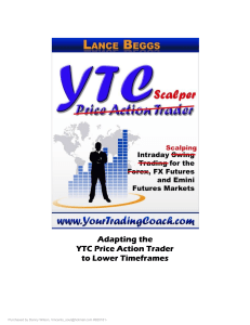 YTC Scalper: Price Action Trading on Lower Timeframes