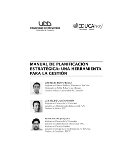 Manual de Planificaci&oacute;n Estrat&eacute;gica para la Gesti&oacute;n Educativa