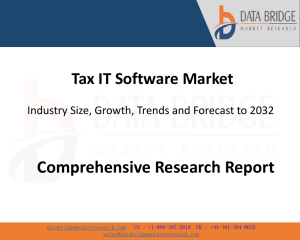 Tax IT Software Market: Size, Growth, Trends to 2032